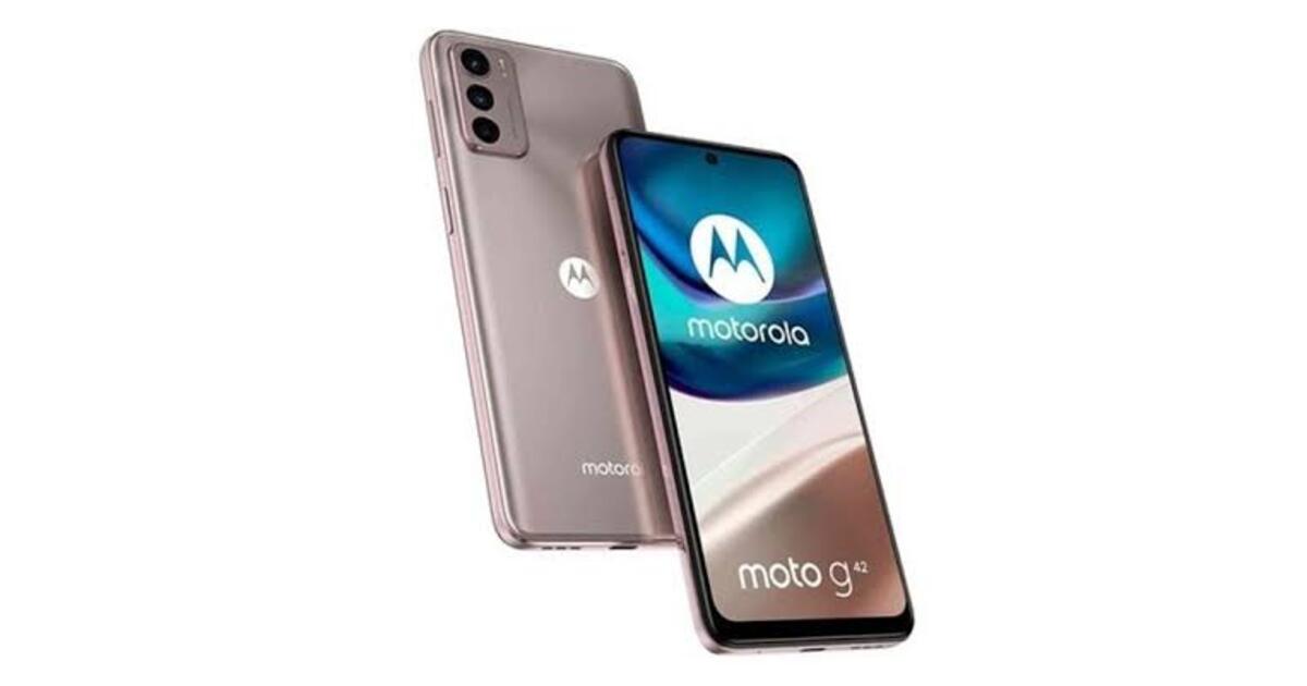 भारत मे लॉन्च हुआ Moto G42, इस शानदार स्मार्टफोन की कीमत है 15,000 रुपये से भी कम !