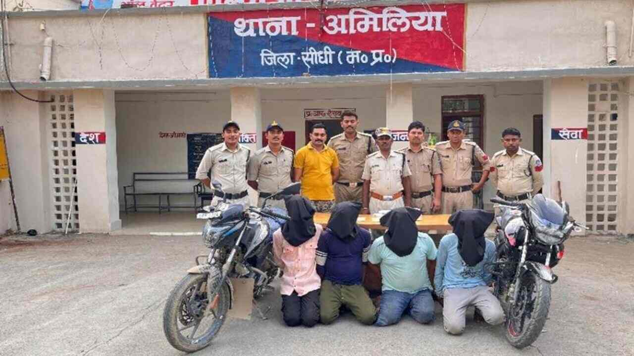 नाना के गांव जा रहे युवक से लूट पाट, पुलिस ने आरोपियों को गिरफ्तार कर किया माल बरामद