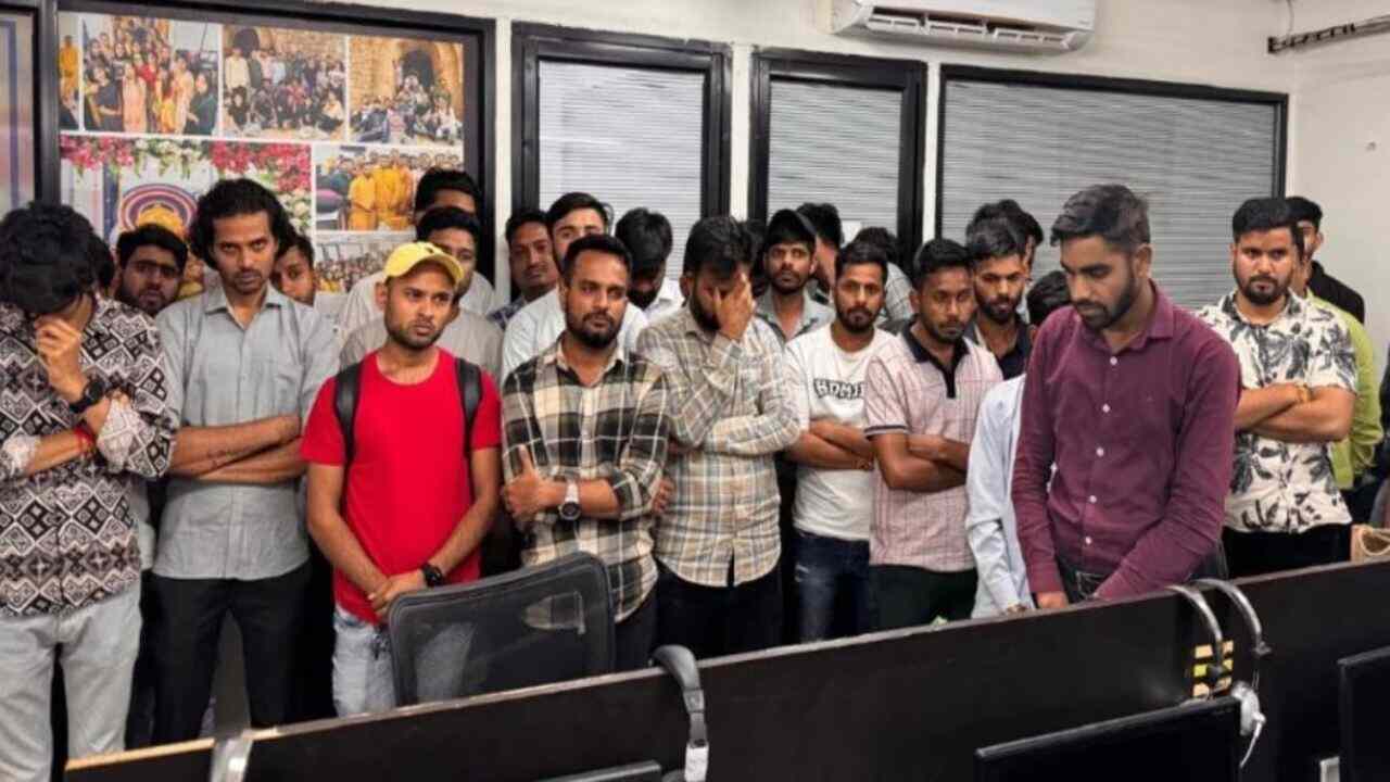 फर्जी कंसल्टेंसी फर्म पर छापा मारकर पुलिस ने संचालक को किया गिरफ्तार