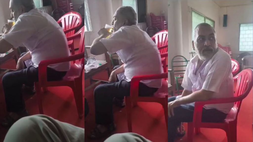 SDM कार्यालय में पदस्थ बाबू का दफ्तर में शराब पीने का विडियो हो रहा वायरल, देखे विडियो