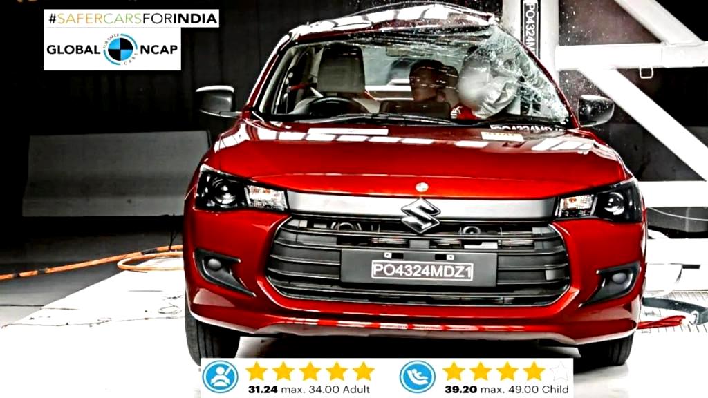 लॉन्च से पहले Maruti Suzuki Dezire 2024 को मिली 5-स्टार Global NCAP रेटिंग