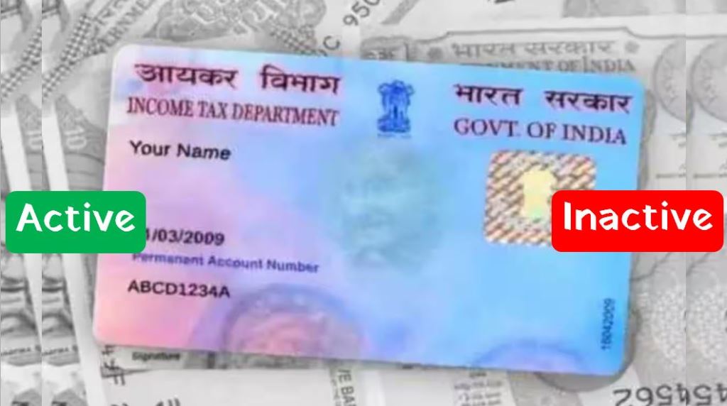 Inactive Pan Card
