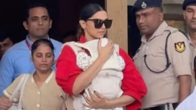 मुंबई एयरपोर्ट पर बेटी दुआ के साथ Deepika Padukone की पहली तस्वीर आई सामने!