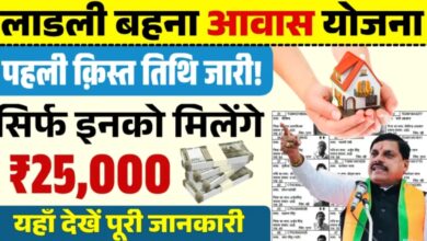 Ladli Behna Awas Yojana के तहत महिलाओं के खाते में आएगी पहली 25000 की किस्त,देखें लिस्ट में नाम