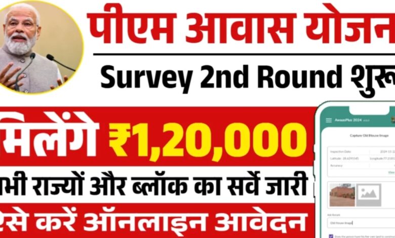 PM Awas Yojana का सर्वे हो गया है स्टार्ट,आप भी करें आवेदन,जल्द पक्का मकान बनाने का सपना होगा पूरा