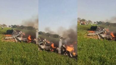 Mirage Fighter Jet Crashes