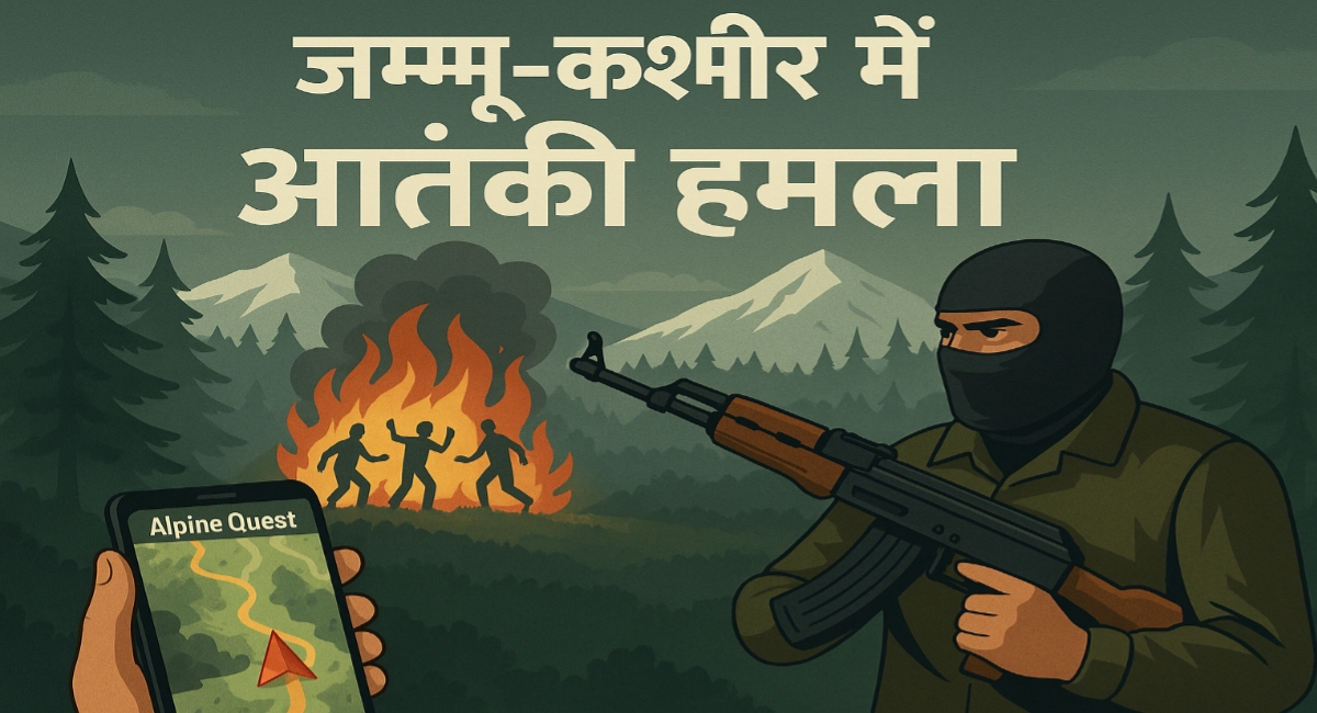 पहलगाम हमला: मोबाइल ऐप के जरिए घने जंगलों से पहुंचे आतंकी, पाकिस्तानी साजिश बेनकाब