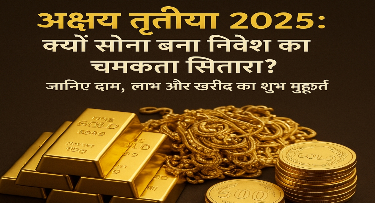 अक्षय तृतीया 2025: क्यों सोना बना निवेश का चमकता सितारा? जानिए दाम, लाभ और खरीद का शुभ मुहूर्त