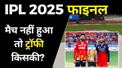 IPL 2025 Final: बारिश बनेगी रोमांच का हिस्सा? कौन बनेगा चैंपियन – पंजाब किंग्स या RCB.?