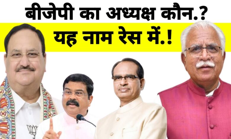 बीजेपी अध्यक्ष की रेस: कौन होगा अगला राष्ट्रीय चेहरा? जल्द तय होगा नेतृत्व बीजेपी अध्यक्ष की रेस: कौन होगा अगला राष्ट्रीय चेहरा? जल्द तय होगा नेतृत्व