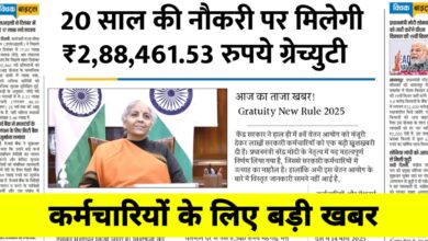 5 साल की नौकरी के बाद मिलती है ये खास राशि, जानिए ग्रेच्युटी के नियम और फॉर्मूला