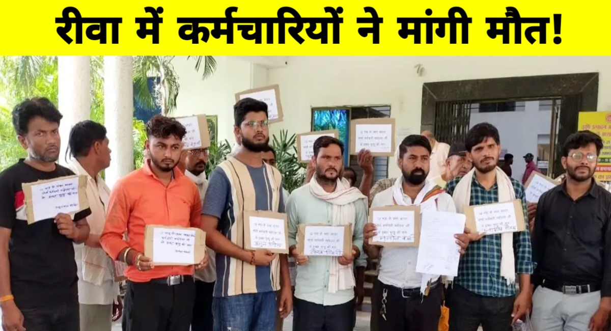 न्याय की गुहार मीटर रीडरों की, कलेक्टर को ज्ञापन सौंपकर इच्छा मृत्यु की मांग न्याय की गुहार मीटर रीडरों की, कलेक्टर को ज्ञापन सौंपकर इच्छा मृत्यु की मांग