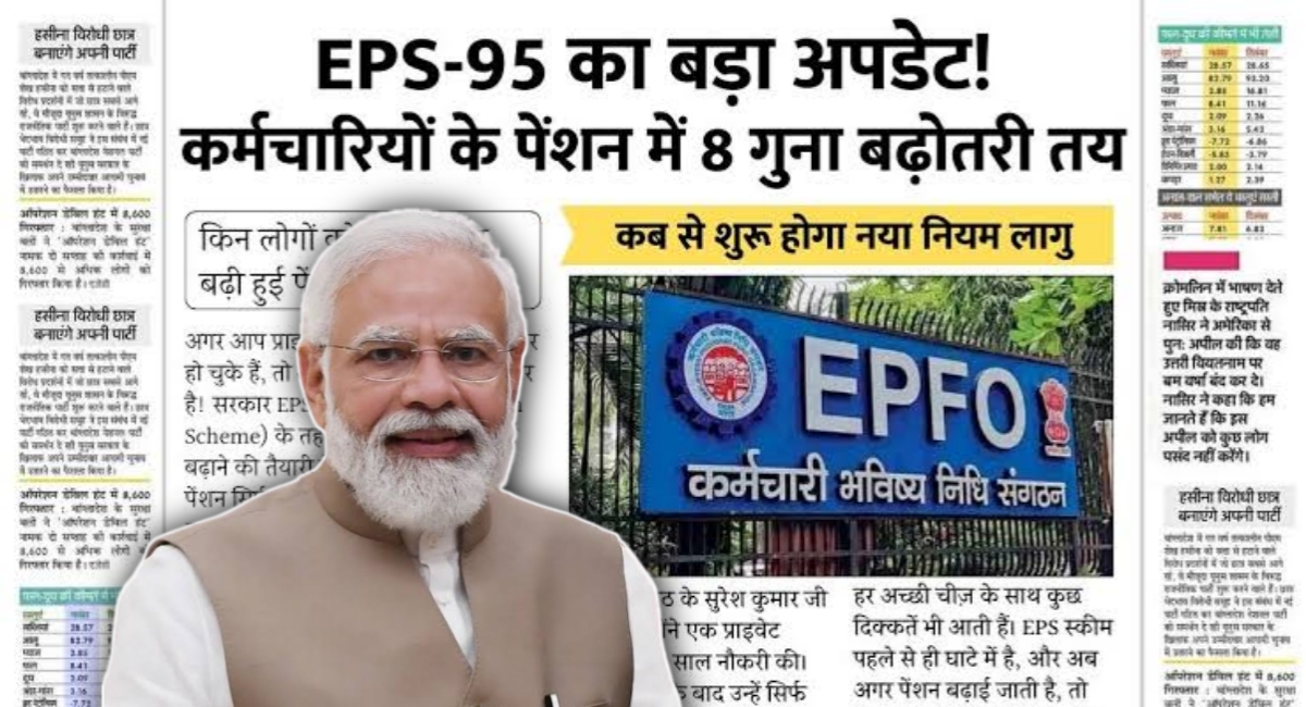 अब प्राइवेट कर्मचारियों को मिलेगी ₹8,500 की मासिक पेंशन! जानिए नई EPS योजना की पूरी जानकारी