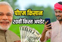 PM किसान योजना की 20वीं किस्त आज जारी: 9.7 करोड़ किसानों को मिलेगा सीधा लाभ
