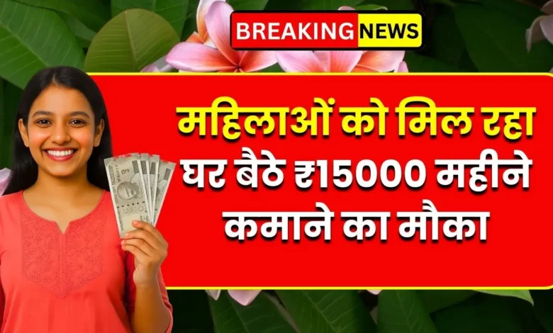 घर बैठे कमाएं ₹15,000 हर महीने: महिलाओं के लिए वर्क फ्रॉम होम योजना बनी वरदान घर बैठे कमाएं ₹15,000 हर महीने: महिलाओं के लिए वर्क फ्रॉम होम योजना बनी वरदान