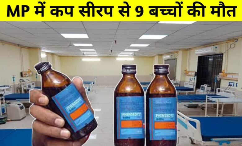 छिंदवाड़ा में कफ सिरप से 9 बच्चों की मौत, सरकार ने रोक लगाई – जांच में नए खुलासे छिंदवाड़ा में कफ सिरप से 9 बच्चों की मौत, सरकार ने रोक लगाई – जांच में नए खुलासे